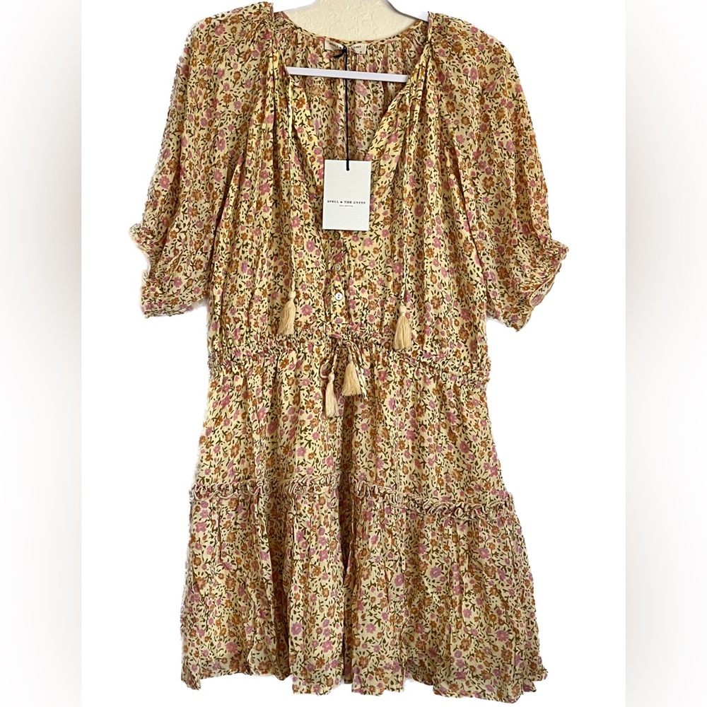 NWT Rare XL (12-14) Spell Rae Play Dress in Daisy Yellow - Picture 12 of 16